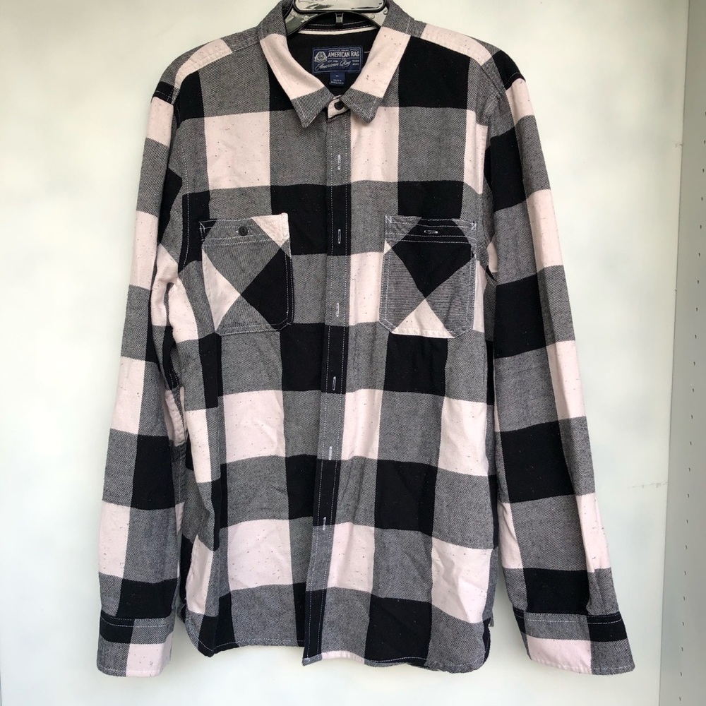 American Rag Men’s Plaid Shirt Size XL